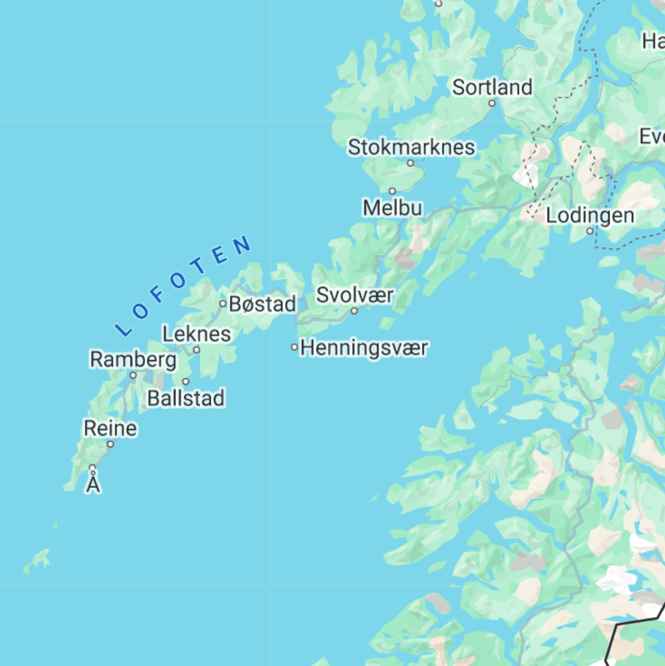 Heading to Lofoten